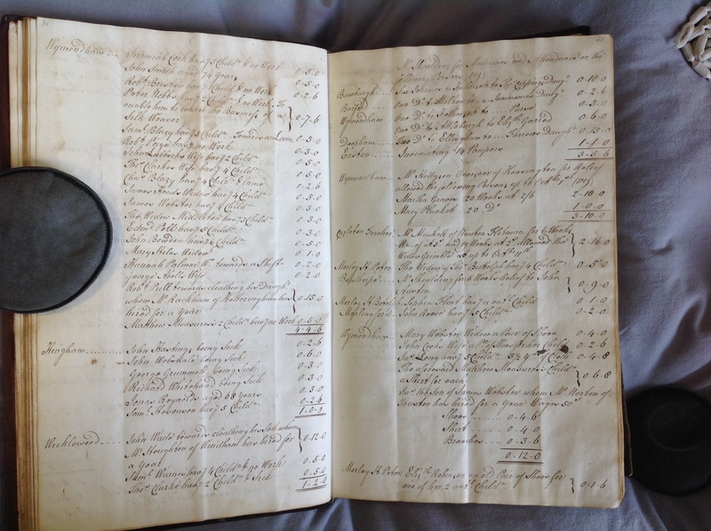Forehoe Hundred - House of Industry Minute Book 1802-1805 p30-31 image 1 Forehoe Hundred - House of Industry Minute Book 1802-1805 p30-31 image 1