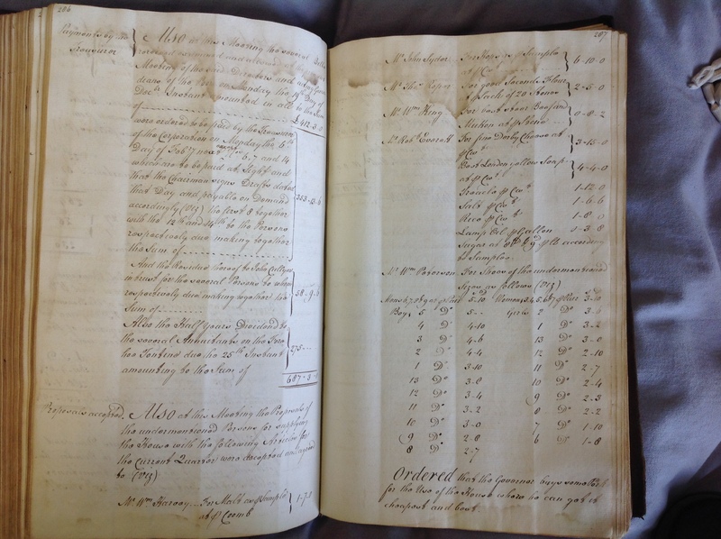 Forehoe Hundred - House of Industry Minute Book 1802-1805 p286-287 image 1 Forehoe Hundred - House of Industry Minute Book 1802-1805 p286-287 image 1
