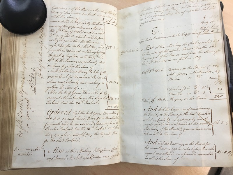 Forehoe Hundred - House of Industry Minute Book 1805-1807 p436-437 image 1 Forehoe Hundred - House of Industry Minute Book 1805-1807 p436-437 image 1