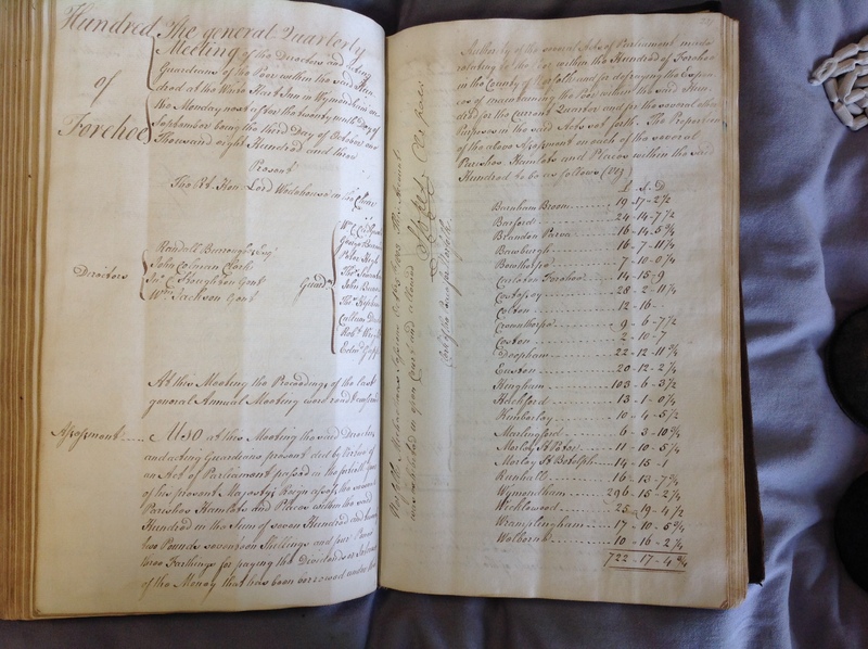 Forehoe Hundred - House of Industry Minute Book 1802-1805 p230-231 image 1 Forehoe Hundred - House of Industry Minute Book 1802-1805 p230-231 image 1