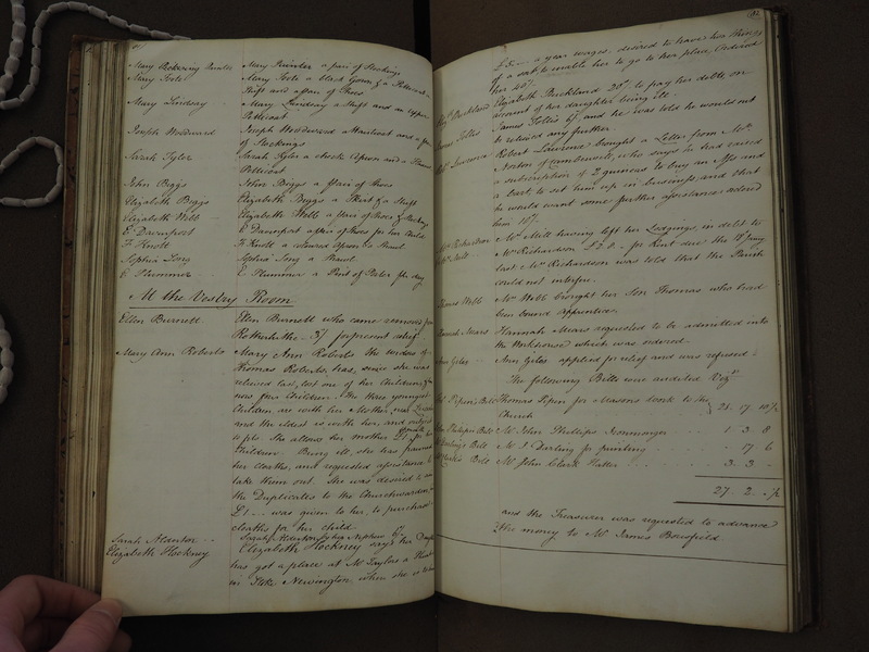 St Andrew Undershaft - Workhouse Minute Book 1814-1822 p81-82 image 1