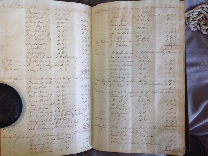 Forehoe Hundred - House of Industry Minute Book 1802-1805 p326-327 image 1 Forehoe Hundred - House of Industry Minute Book 1802-1805 p326-327 image 1