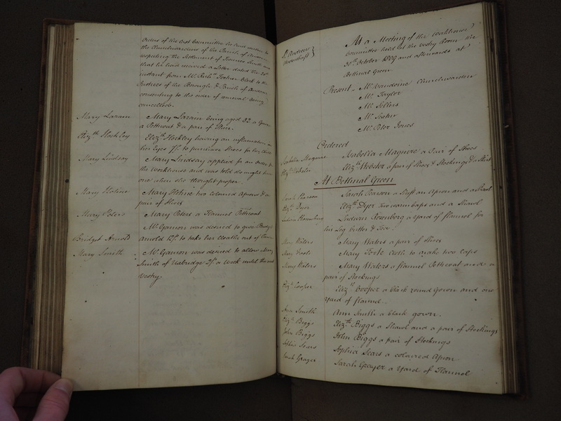 St Andrew Undershaft - Workhouse Minute Book 1801-1814 p83 image 1 St Andrew Undershaft - Workhouse Minute Book 1801-1814 p83 image 1