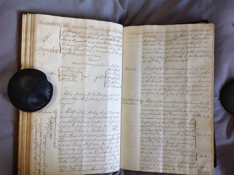 Forehoe Hundred - House of Industry Minute Book 1802-1805 p80-81 image 1