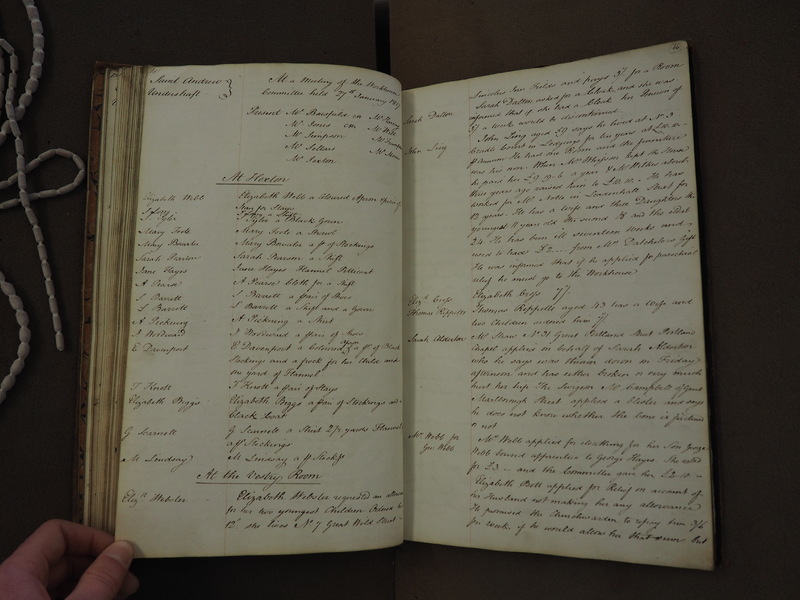 St Andrew Undershaft - Workhouse Minute Book 1814-1822 p65-66 image 1