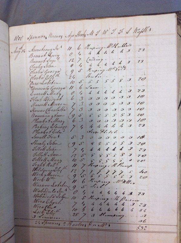 Forehoe Hundred - House of Industry Spinning Book 1805-1809 p178 image 1 Forehoe Hundred - House of Industry Spinning Book 1805-1809 p178 image 1