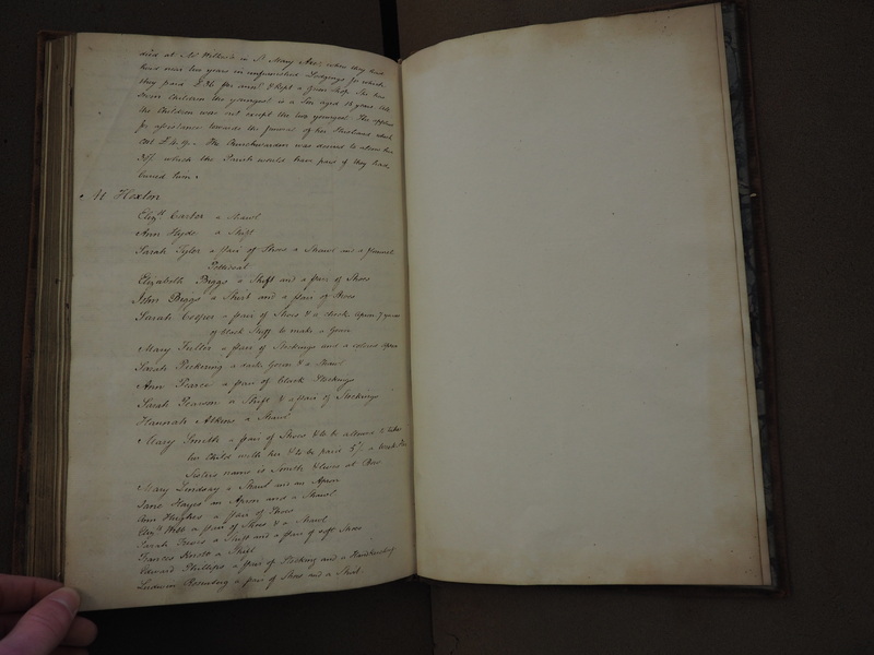 St Andrew Undershaft - Workhouse Minute Book 1801-1814 p132 image 1 St Andrew Undershaft - Workhouse Minute Book 1801-1814 p132 image 1