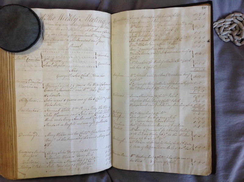 Forehoe Hundred - House of Industry Minute Book 1802-1805 p474-475 image 1 Forehoe Hundred - House of Industry Minute Book 1802-1805 p474-475 image 1