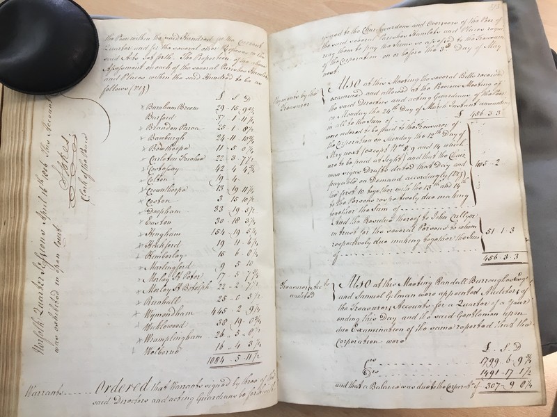 Forehoe Hundred - House of Industry Minute Book 1805-1807 p272-273 image 1 Forehoe Hundred - House of Industry Minute Book 1805-1807 p272-273 image 1