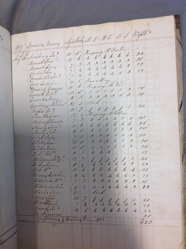 Forehoe Hundred - House of Industry Spinning Book 1805-1809 p128 image 1 Forehoe Hundred - House of Industry Spinning Book 1805-1809 p128 image 1
