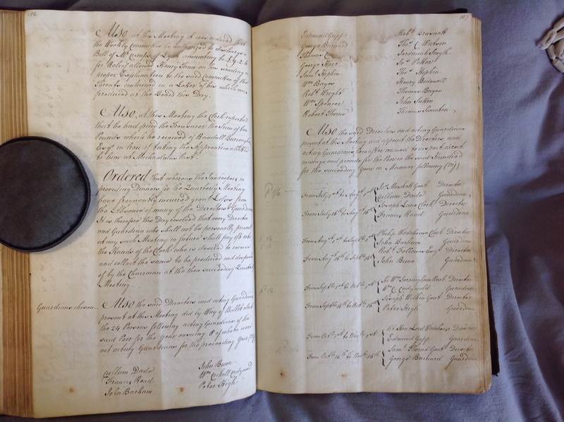 Forehoe Hundred - House of Industry Minute Book 1802-1805 p186-187 image 1 Forehoe Hundred - House of Industry Minute Book 1802-1805 p186-187 image 1