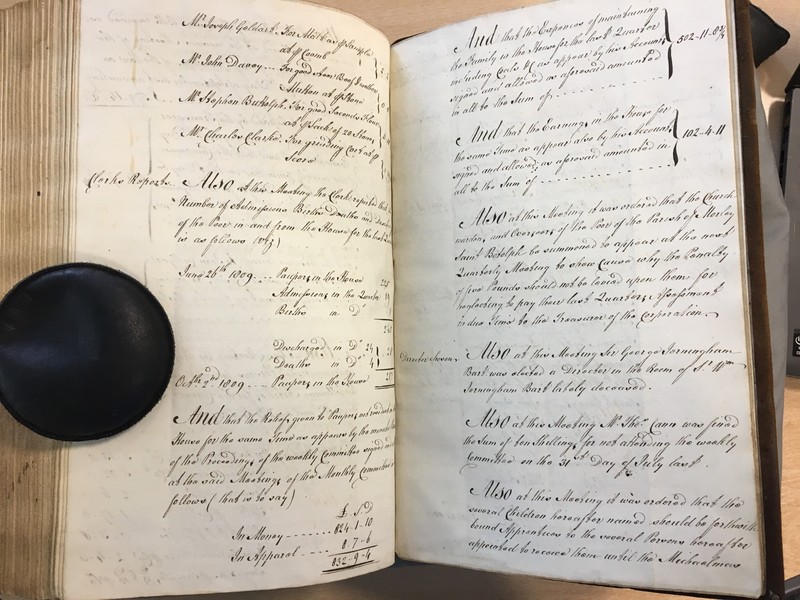 Forehoe Hundred - House of Industry Minute Book 1807-1809 p541-542 image 1 Forehoe Hundred - House of Industry Minute Book 1807-1809 p541-542 image 1