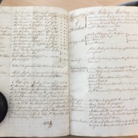 Forehoe Hundred - House of Industry Minute Book 1805-1807 p182-183 image 1