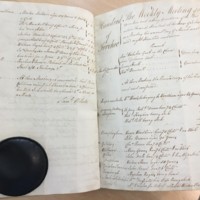 Forehoe Hundred - House of Industry Minute Book 1805-1807 p464-465 image 1