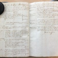 Forehoe Hundred - House of Industry Minute Book 1805-1807 p90-91 image 1