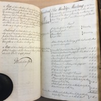 Forehoe Hundred - House of Industry Minute Book 1807-1809 p412-413 image 1