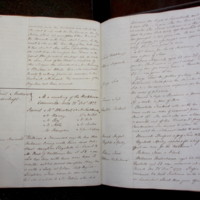 St Andrew Undershaft - Workhouse Minute Book 1822-1828 p20-21 image 1