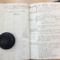 Forehoe Hundred - House of Industry Minute Book 1805-1807 p108-109 image 1