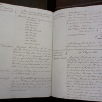 St Andrew Undershaft - Workhouse Minute Book 1822-1828 p204-205 image 1