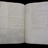St Andrew Undershaft - Workhouse Minute Book 1822-1828 p184-185 image 1