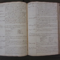 St Andrew Undershaft - Workhouse Minute Book 1732-1748 p116-117 image 1