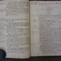 St Andrew Undershaft - Workhouse Minute Book 1732-1748 p28-29 image 1