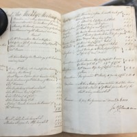 Forehoe Hundred - House of Industry Minute Book 1805-1807 p350-351 image 1