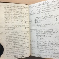 Forehoe Hundred - House of Industry Minute Book 1807-1809 p12-13 image 1