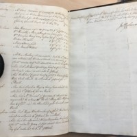 Forehoe Hundred - House of Industry Minute Book 1805-1807 p504-505 image 1