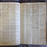 Forehoe Hundred - House of Industry Minute Book 1802-1805 p108-109 image 1