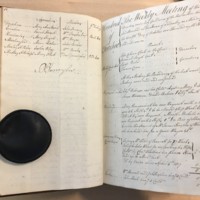 Forehoe Hundred - House of Industry Minute Book 1807-1809 p56-57 image 1