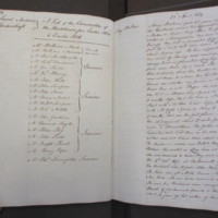 St Andrew Undershaft - Workhouse Minute Book 1822-1828 p76-77 image 1