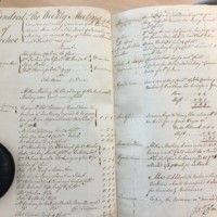 Forehoe Hundred - House of Industry Minute Book 1805-1807 p158-159 image 1