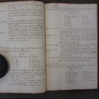 St Andrew Undershaft - Workhouse Minute Book 1732-1748 p42-43 image 1