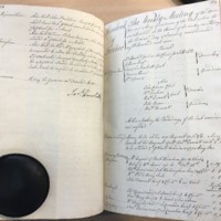 Forehoe Hundred - House of Industry Minute Book 1807-1809 p358-359 image 1