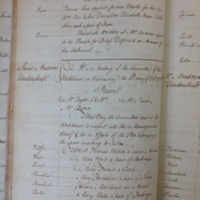 St Andrew Undershaft - Workhouse Minute Book 1780-1801 p28 image 1