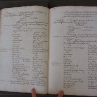 St Andrew Undershaft - Workhouse Minute Book 1748-1780 p90-91 image 1
