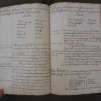 St Andrew Undershaft - Workhouse Minute Book 1732-1748 p136-137 image 1