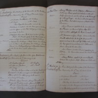 St Andrew Undershaft - Workhouse Minute Book 1748-1780 p256-257 image 1