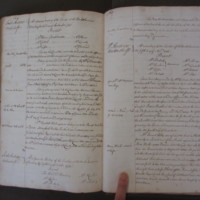 St Andrew Undershaft - Workhouse Minute Book 1732-1748 p164-165 image 1