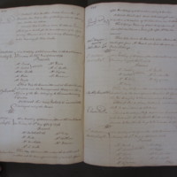 St Andrew Undershaft - Workhouse Minute Book 1748-1780 p224-225 image 1