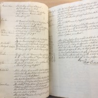 Forehoe Hundred - House of Industry Minute Book 1807-1809 p302-303 image 1