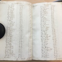 Forehoe Hundred - House of Industry Minute Book 1805-1807 p202-203 image 1