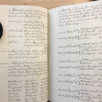 Forehoe Hundred - House of Industry Minute Book 1807-1809 p220-221 image 1