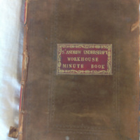 St Andrew Undershaft - Workhouse Minute Book 1780-1801 front cover image 1