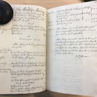 Forehoe Hundred - House of Industry Minute Book 1807-1809 p244-245 image 1
