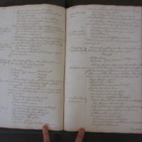 St Andrew Undershaft - Workhouse Minute Book 1748-1780 p112-113 image 1