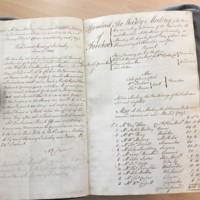 Forehoe Hundred - House of Industry Minute Book 1805-1807 p62-63 image 1