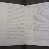 St Andrew Undershaft - Workhouse Minute Book 1822-1828 p234-235 image 1