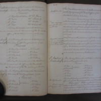 St Andrew Undershaft - Workhouse Minute Book 1748-1780 p42-43 image 1
